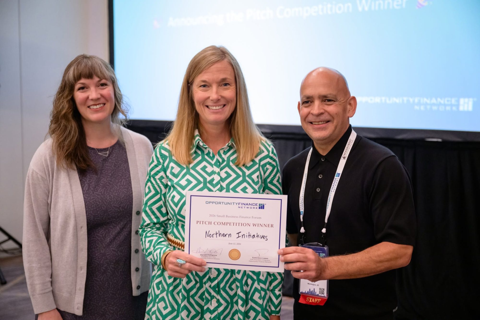 Read more about the article Northern Initiatives Named Winner of the OFN CDFI Capital Solutions Accelerator Pitch Competition